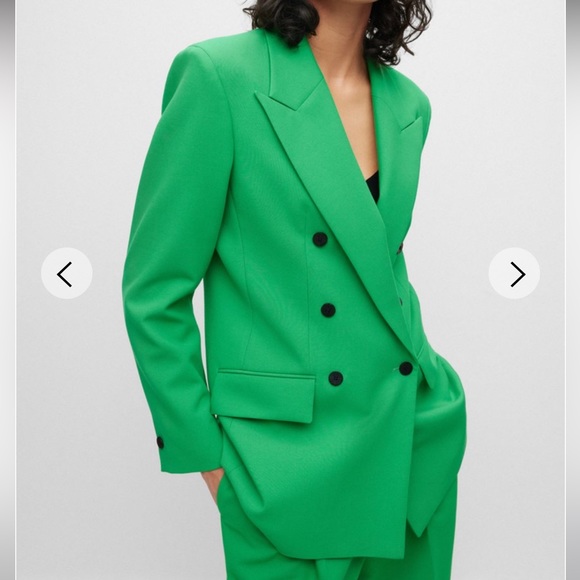 HUGO
RELAXED-FIT JACKET WITH DOUBLE-BREASTED CLOSURE‼️ - Picture 4 of 9